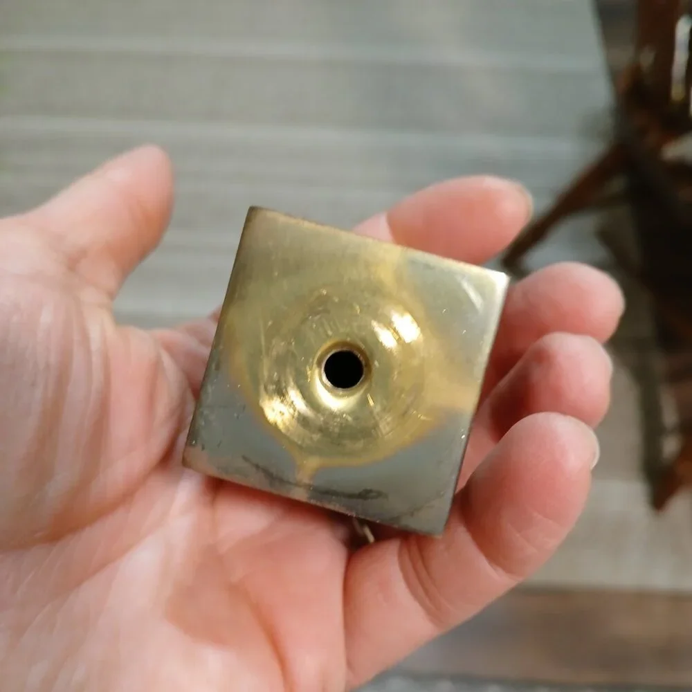 Robert Abbey Doughnut Accent Table Lamp Natural Bronze Finish 2003